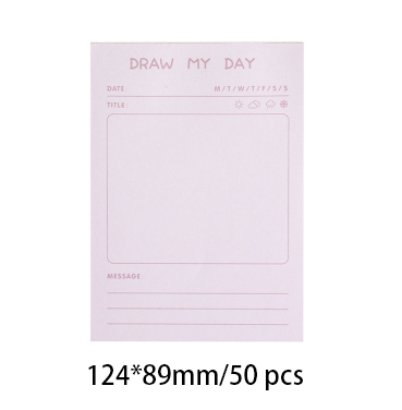 Double adhesive paper note book