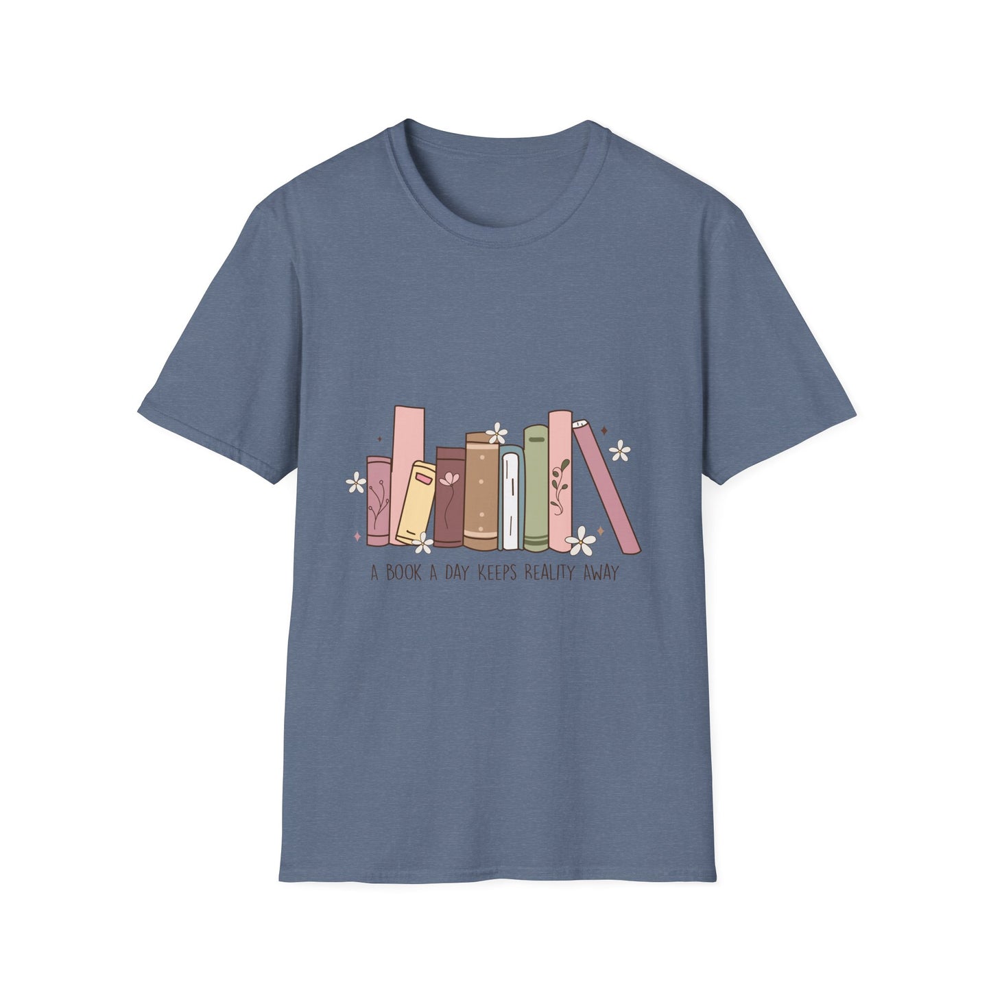 A book a day keeps reality away T-Shirt