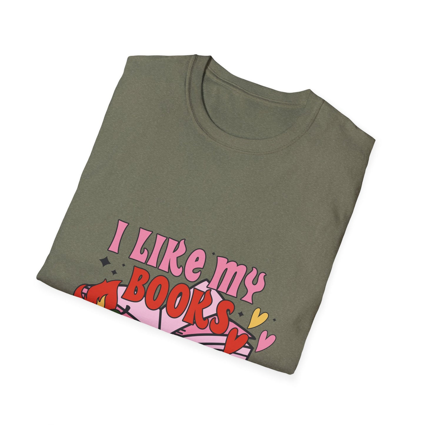 I like my books extra spicy, spicy book club T-Shirt