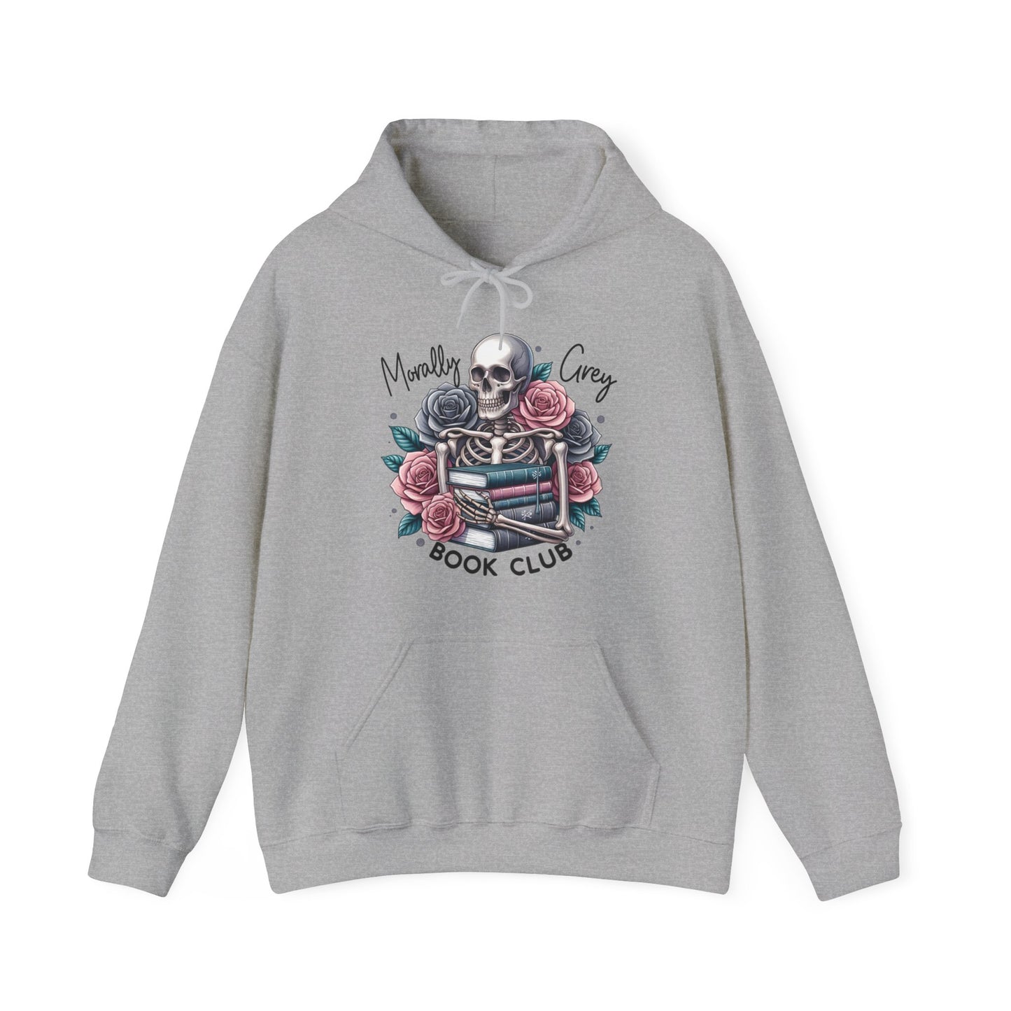 Morally grey book club Hooded Sweatshirt