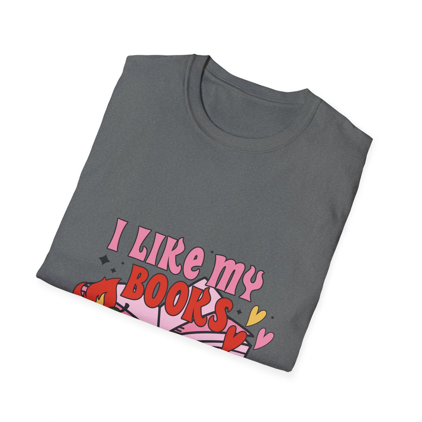 I like my books extra spicy, spicy book club T-Shirt