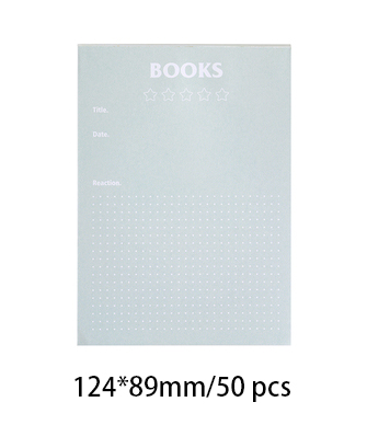 Double adhesive paper note book