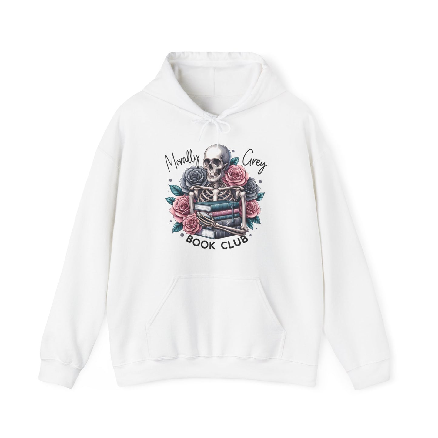 Morally grey book club Hooded Sweatshirt