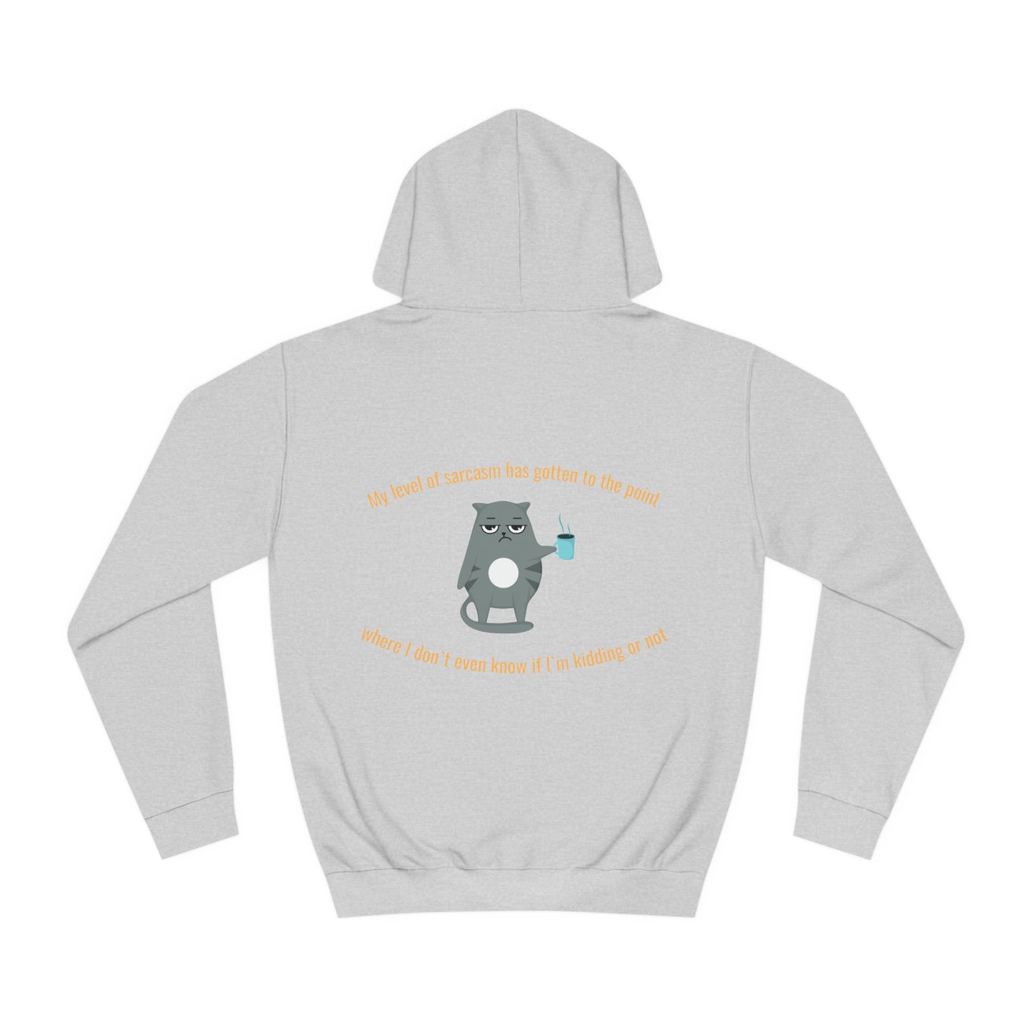 My level of sarcasm, Pawsitivevibesbygro College Hoodie