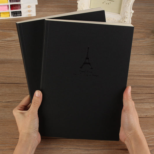 16K Large Sketch Book Thickened Blank Inside Plain Sketch Book