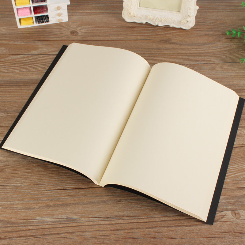 16K Large Sketch Book Thickened Blank Inside Plain Sketch Book