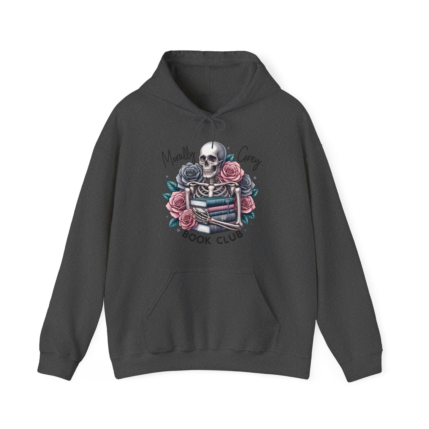 Morally grey book club Hooded Sweatshirt