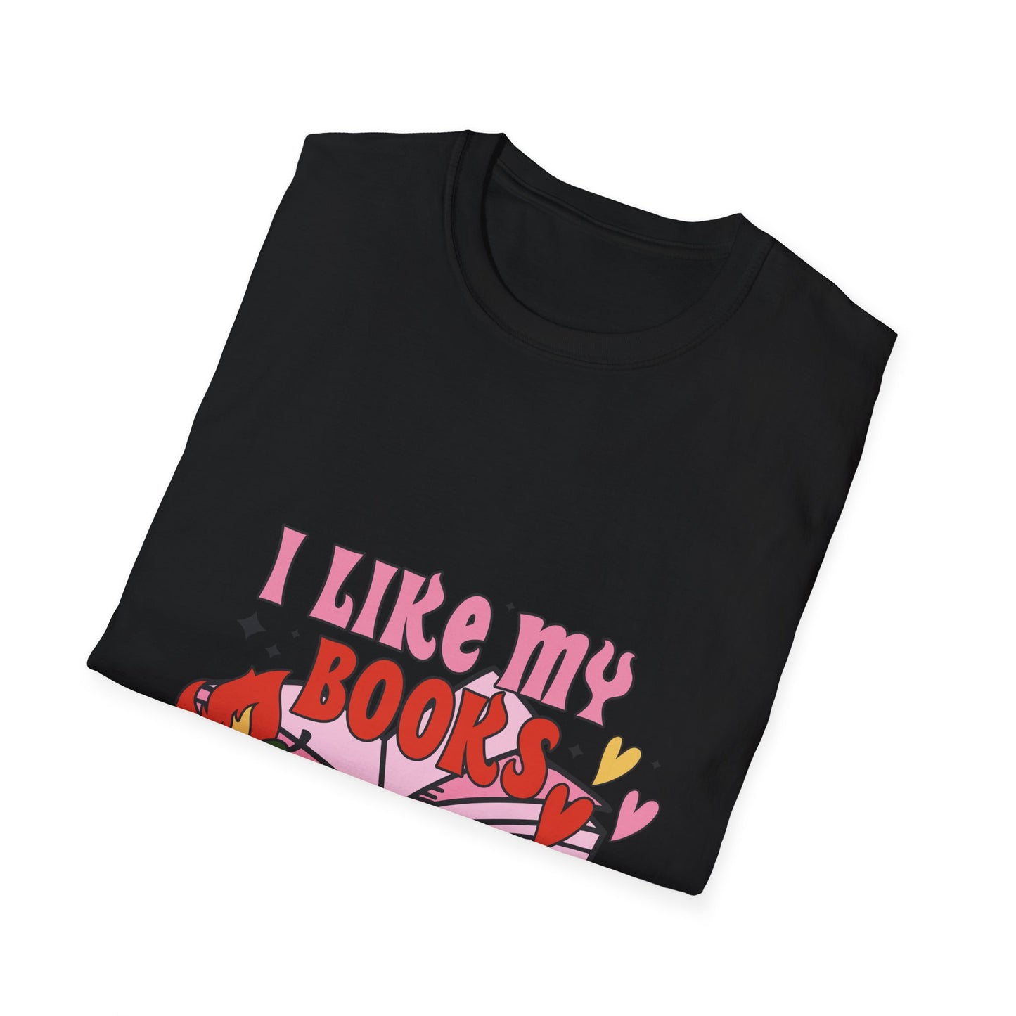 I like my books extra spicy, spicy book club T-Shirt