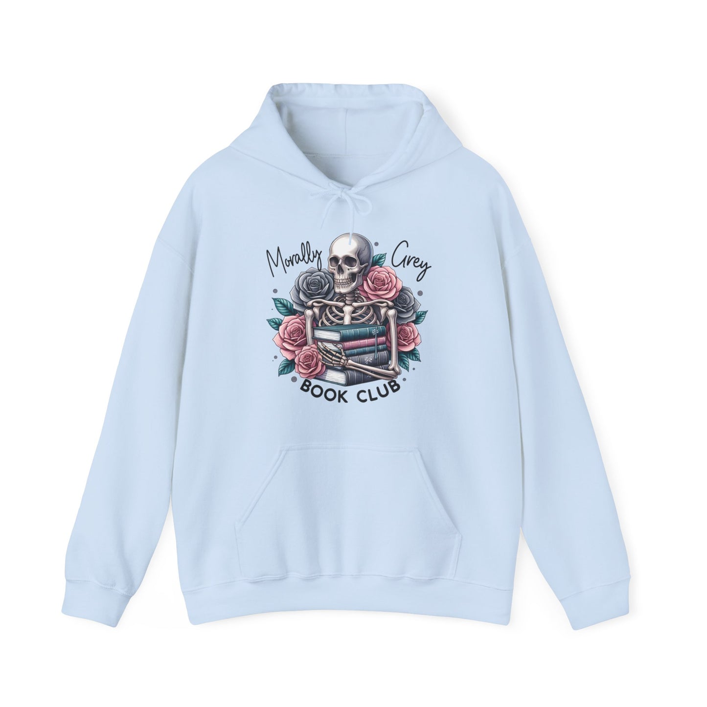 Morally grey book club Hooded Sweatshirt