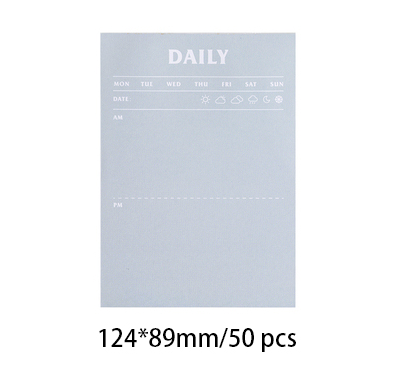 Double adhesive paper note book