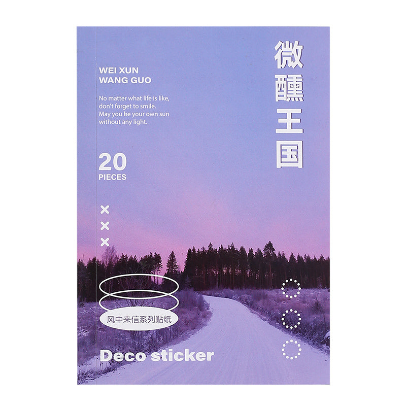 Korea Magazine Style Sticker Washi Paper Book