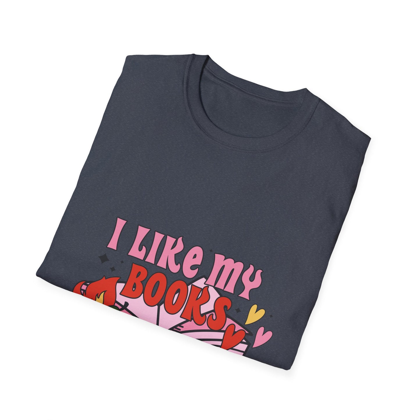 I like my books extra spicy, spicy book club T-Shirt