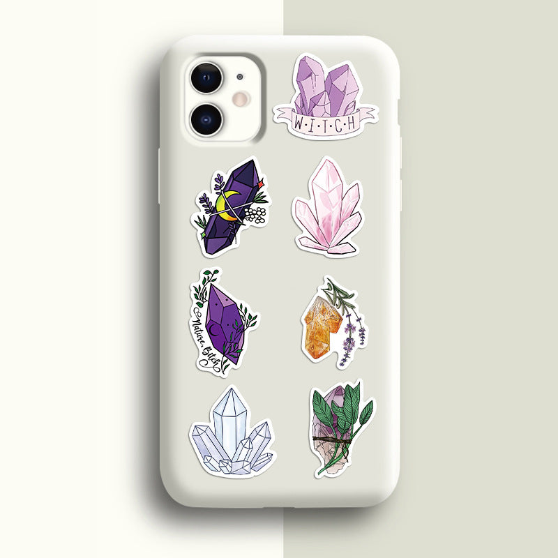 50 New Dreamy Crystal Graffiti Stickers