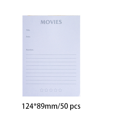 Double adhesive paper note book