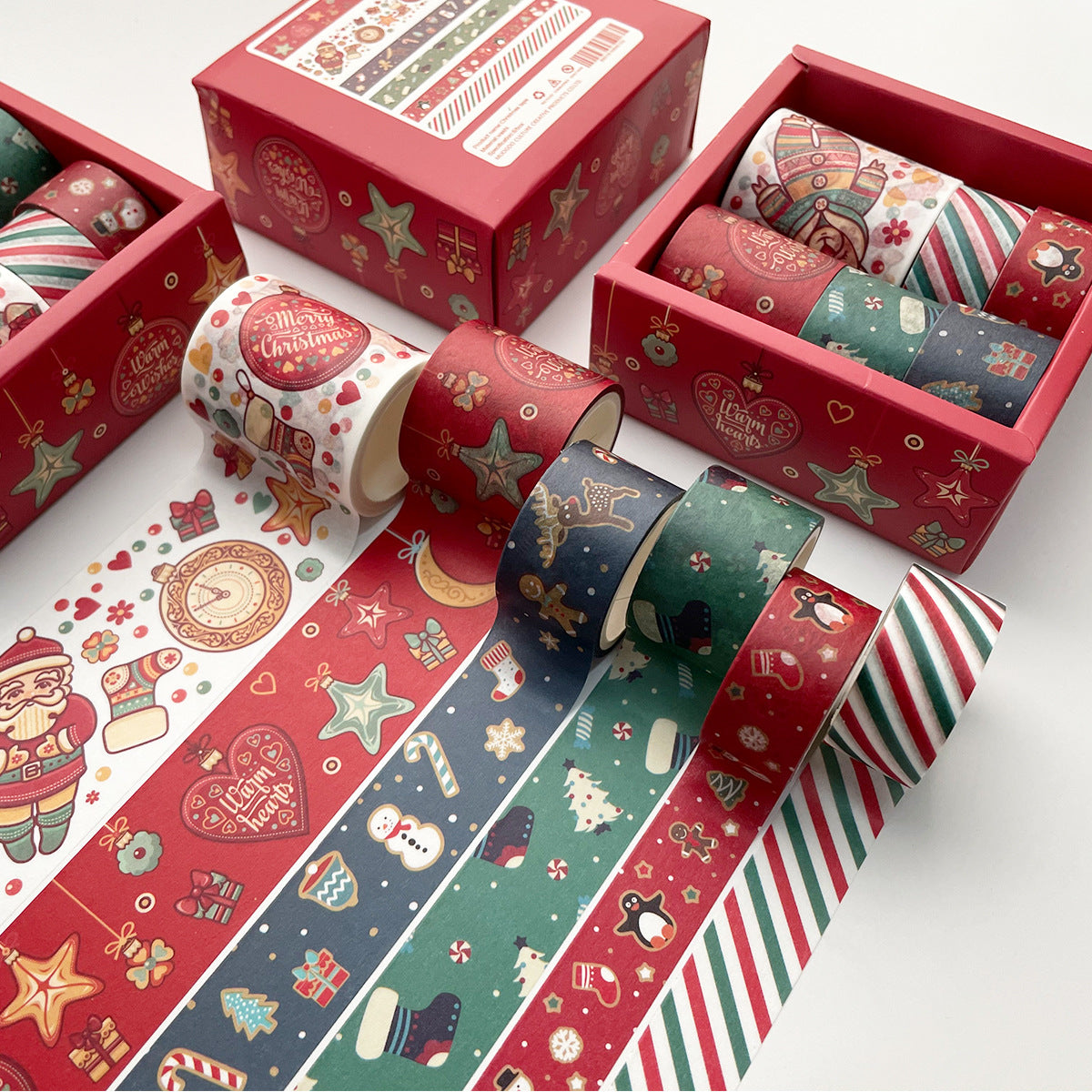 Christmas Pocket Book And Paper Sticker Set