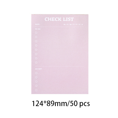 Double adhesive paper note book