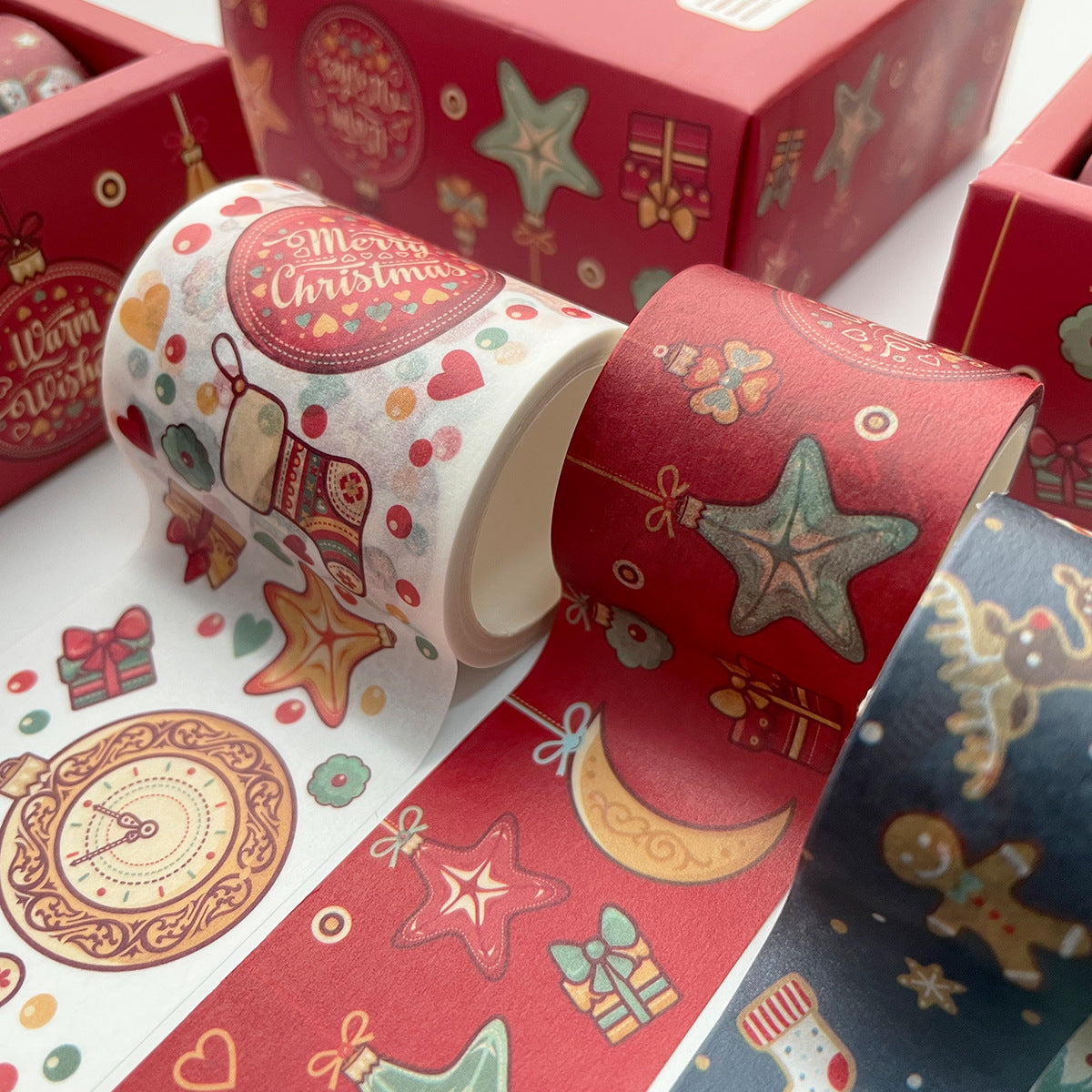 Christmas Pocket Book And Paper Sticker Set