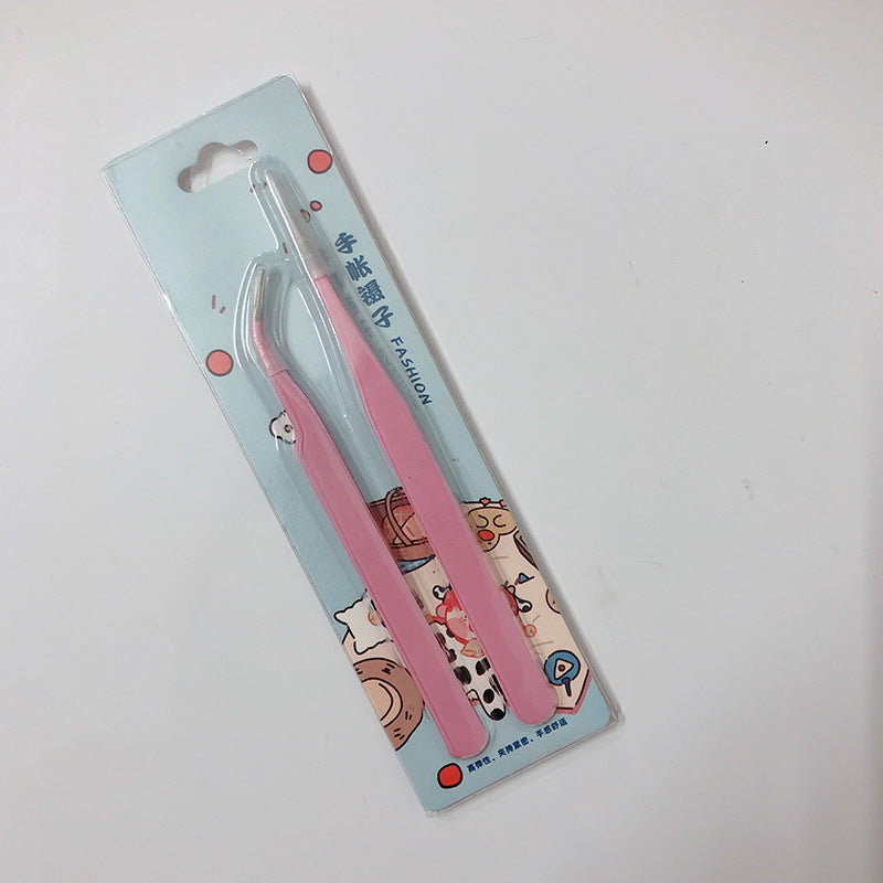 High Precision Stainless Steel Hand Account Tweezers Journal Stickers