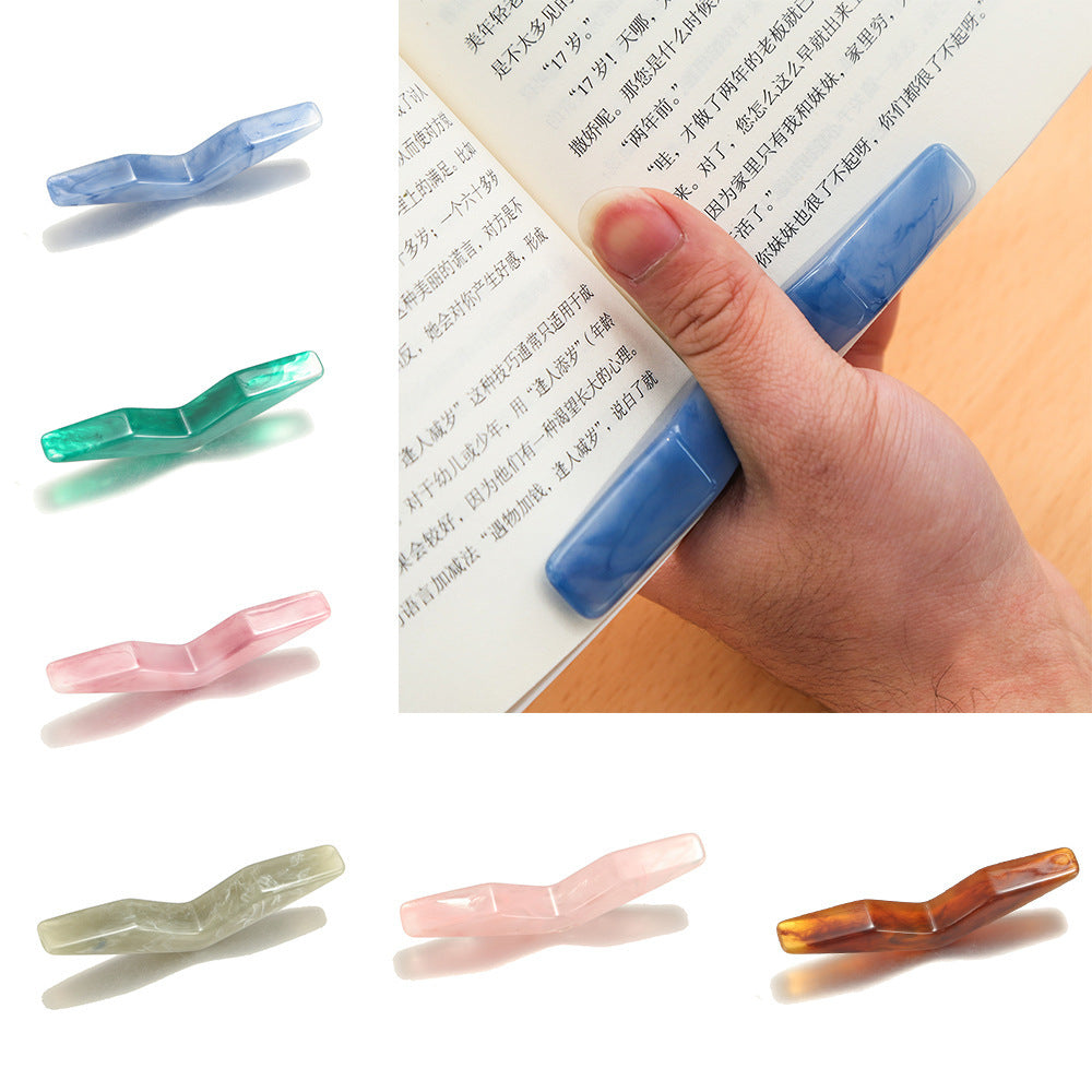 Epoxy Resin Thumb Book Support Reading Aid