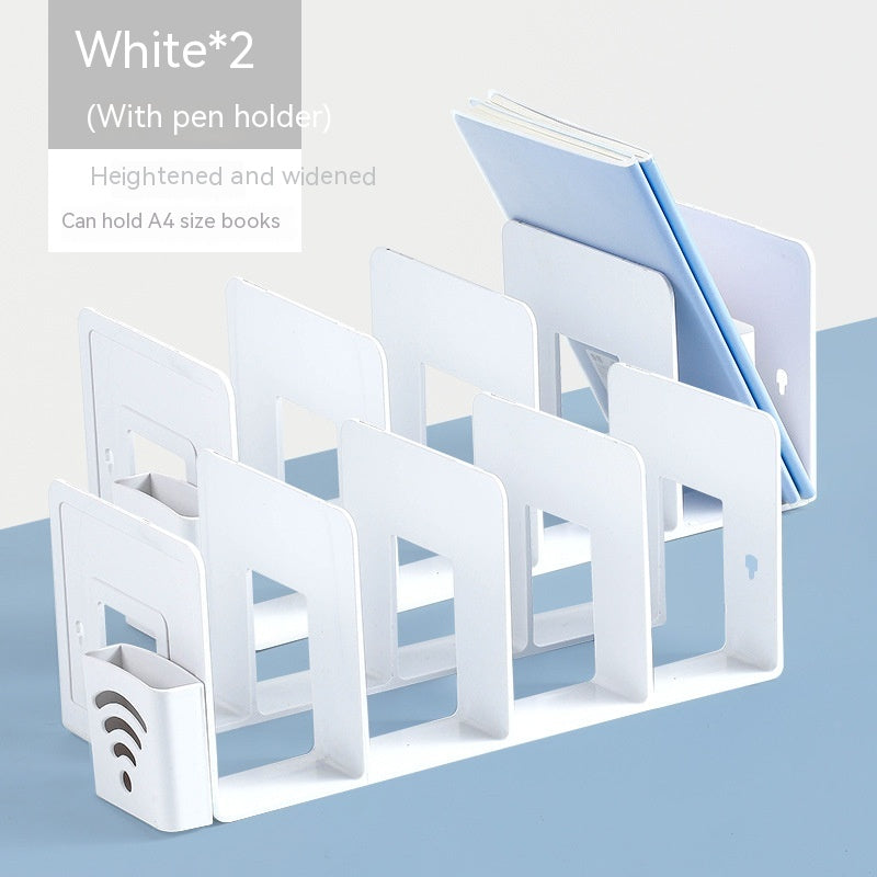 Shelf Reading Rack Book Holder Desktop Fixed Book Storage