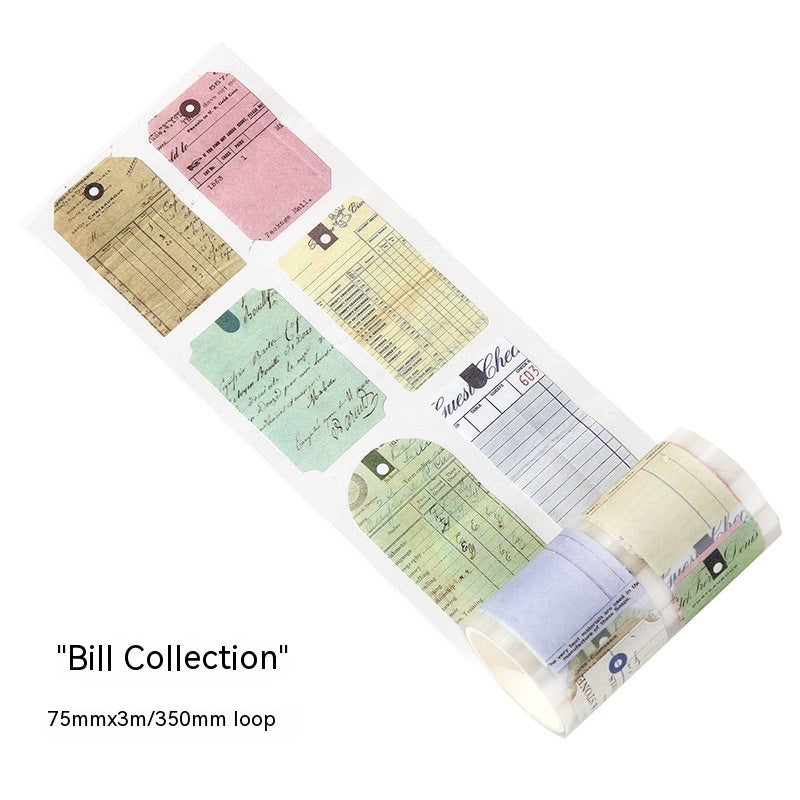 Plant Bill DIY Journal Decorative Source Material Loop Stickers