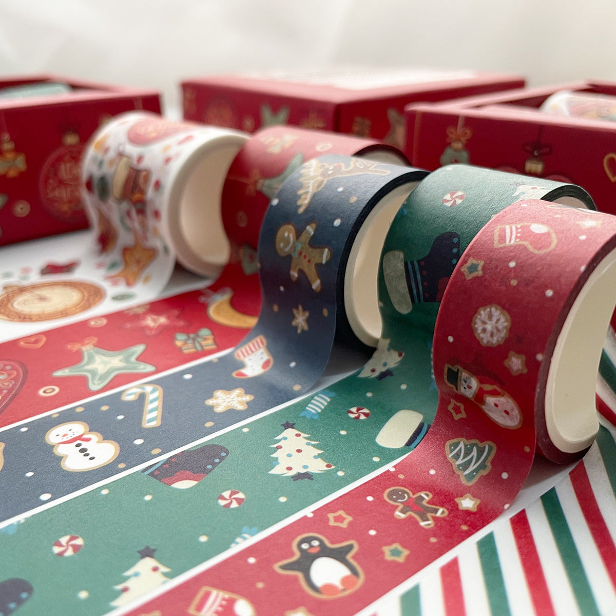 Christmas Pocket Book And Paper Sticker Set