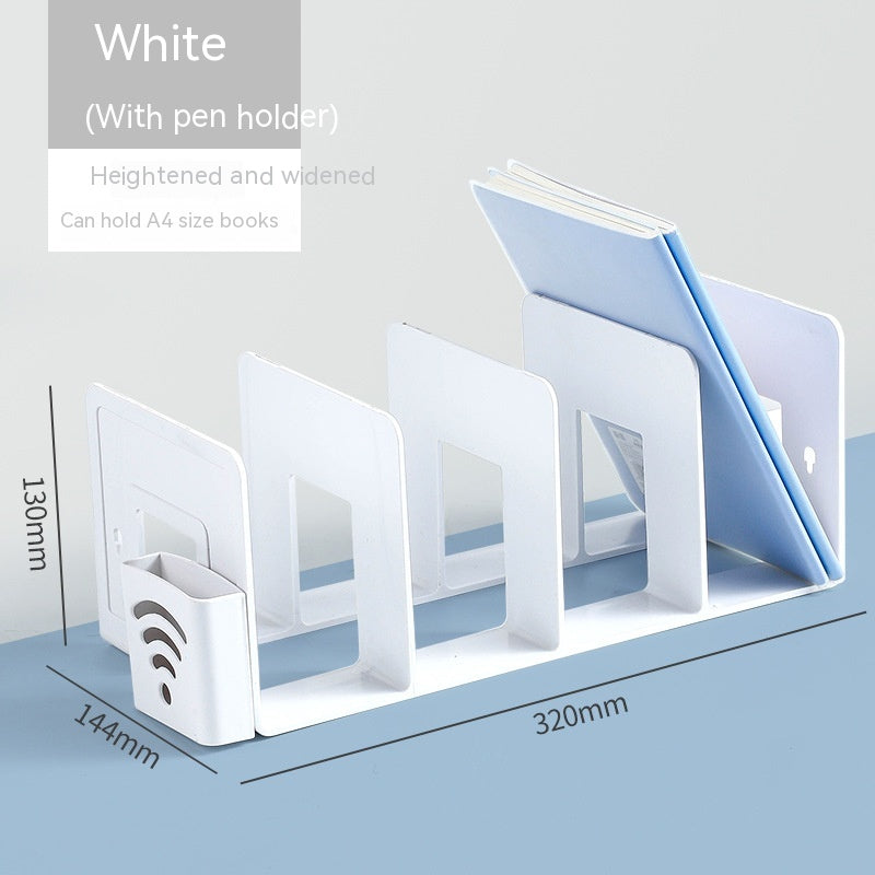 Shelf Reading Rack Book Holder Desktop Fixed Book Storage